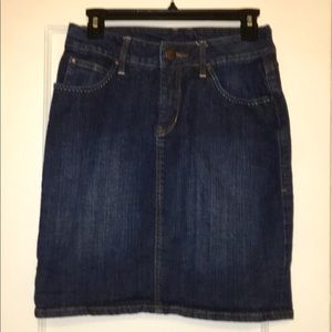 JAG Denim Pencil Skirt